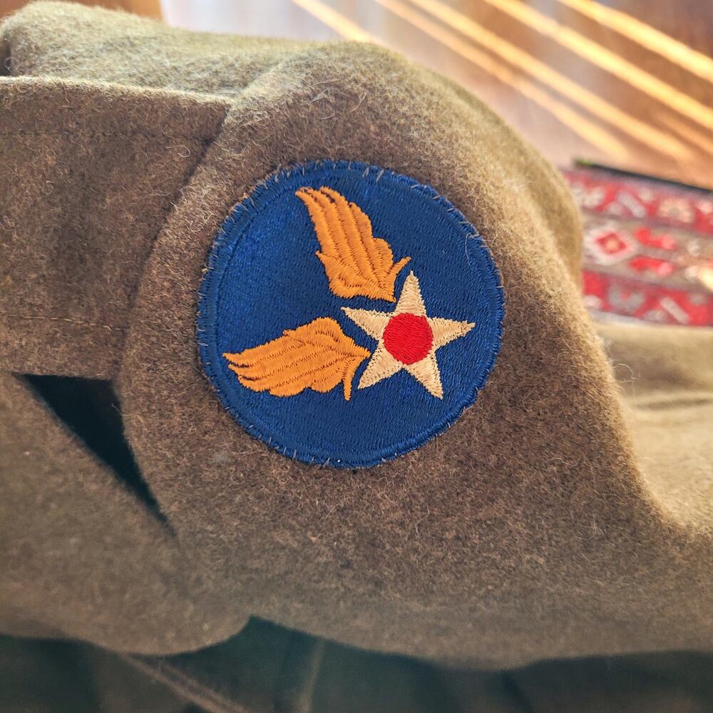 VTG WW2 Wool Trench Coat - Picture 9 of 10